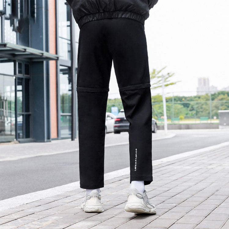 adidas originals Snow Mountain Series Retro Casual Sports Long Pants Black GV0932