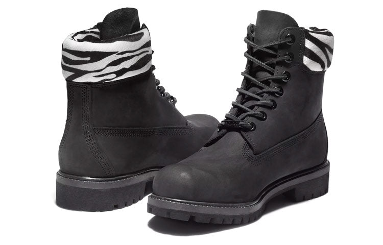 Timberland Safari Zebra 6 Inch Waterproof Boot 'Black' A2HJ9001