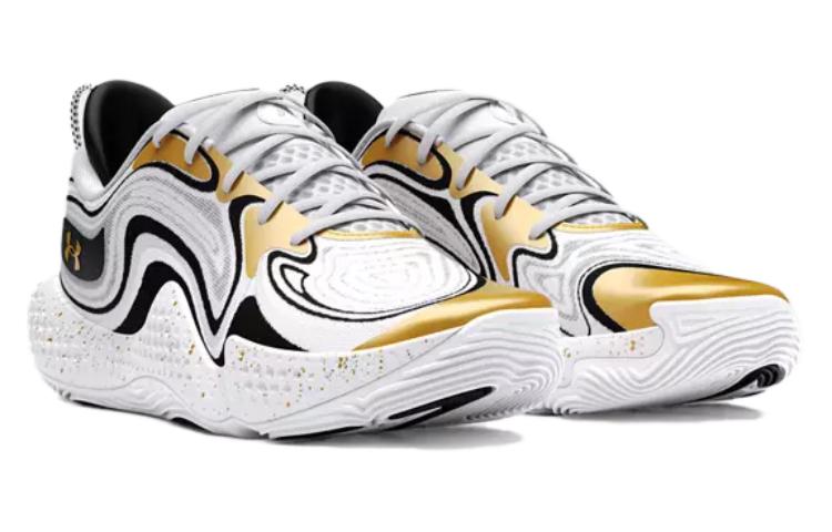 Under Armour Spawn 6 'White Metallic Gold' 3027263-100