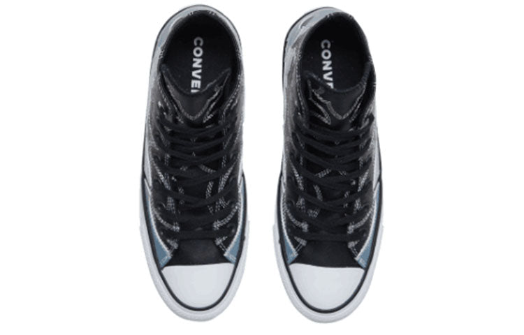 (WMNS) Converse Chuck Taylor All Star Space Cowgirl Black Trainers 'Blue Black Silver' 564953C