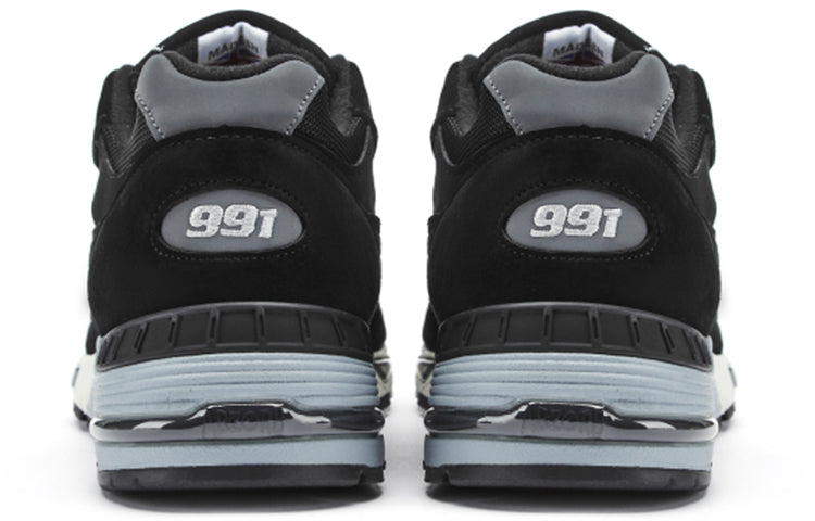 (WMNS) New Balance 991 Black/White W991EKS