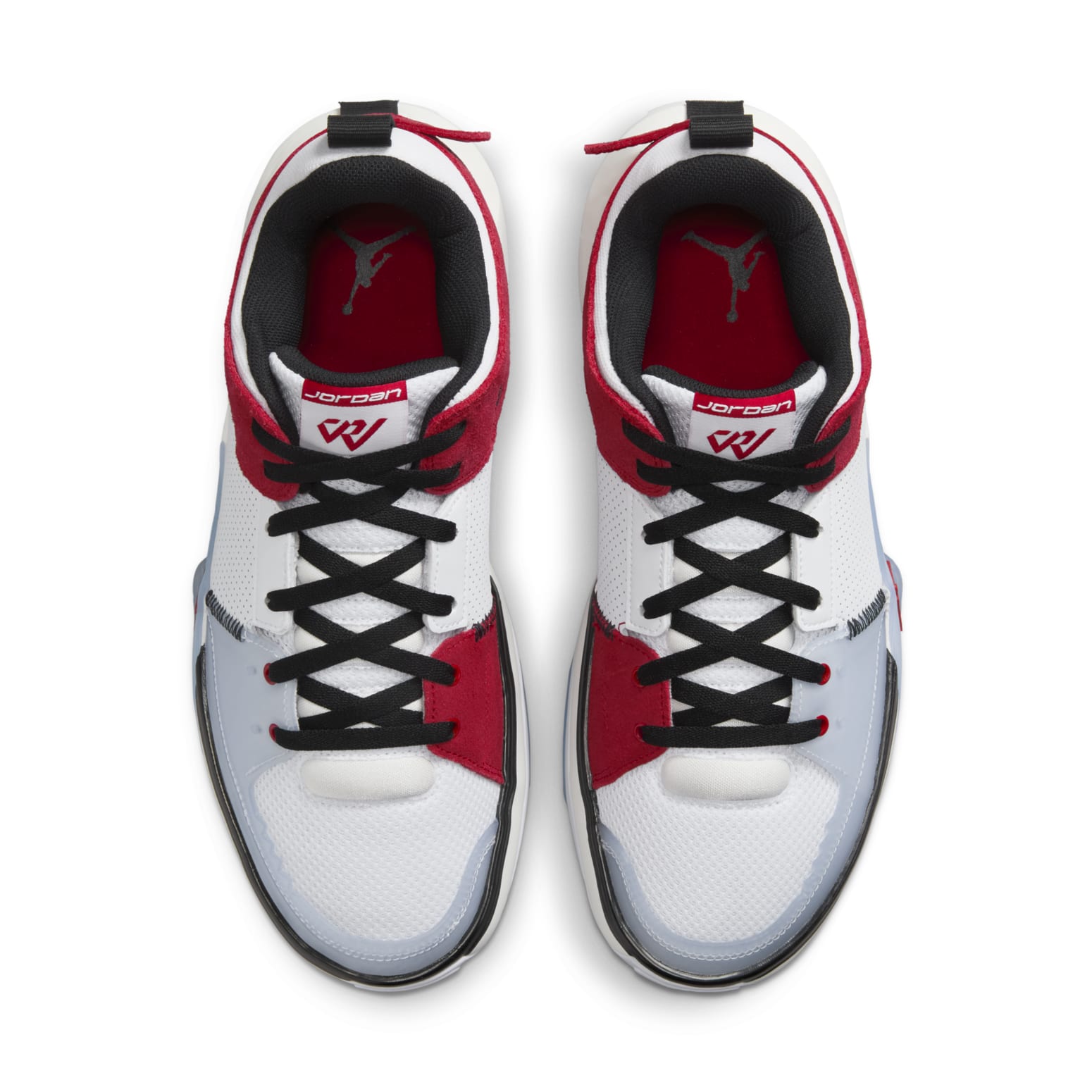 Air Jordan Westbrook One Take 5 'White Black Gym Red' FD2335-160