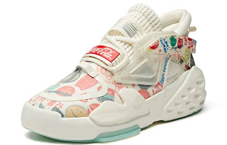 ANTA x Coca Cola Life Series Sneakers 'White Red Blue' 12948088-11