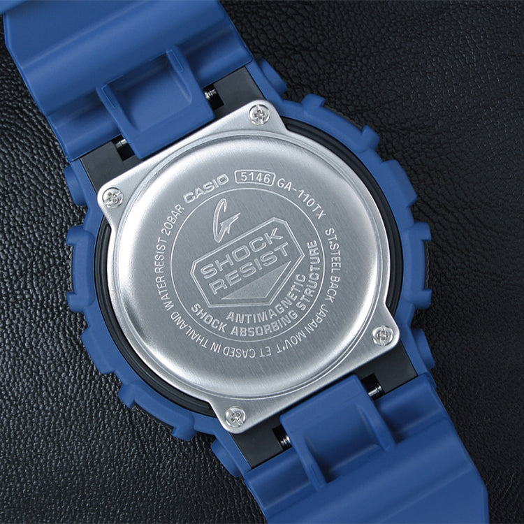 CASIO G-Shock Analog-Digital 'Blue' GA-110TX-2A