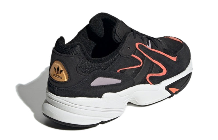 (GS) adidas Yung-96 Chasm J 'Black Semi Coral' EE7544