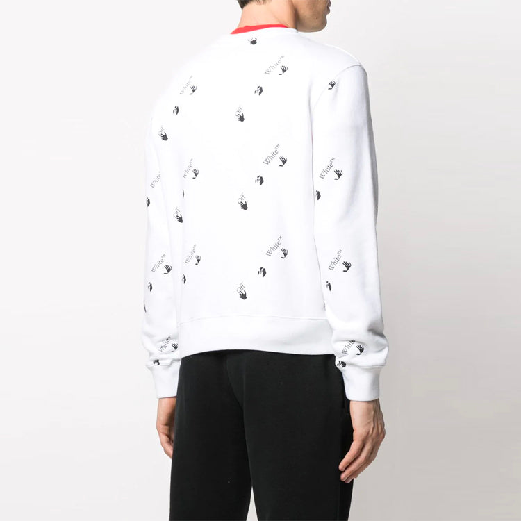 Men's Off-White SS21 Large Logo Printing White OMBA025R21FLE0090110