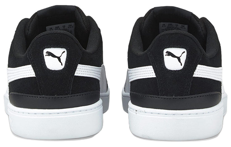 (WMNS) PUMA Vikky V3 Casual Skateboarding Shoes Black White 383023-01