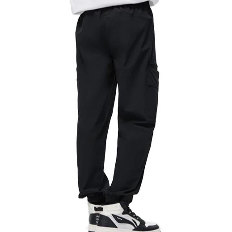 Li-Ning Lifestyle Fashion Cargo Pants 'Balck' AYKT131-5