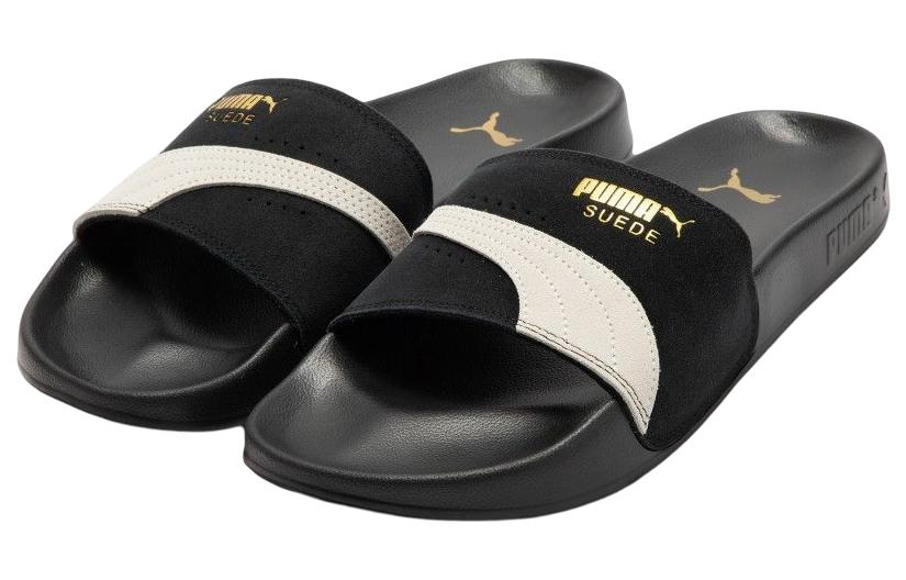 PUMA Lead Cat 2.0 Suede OG Slide 'Black White' 389117-01