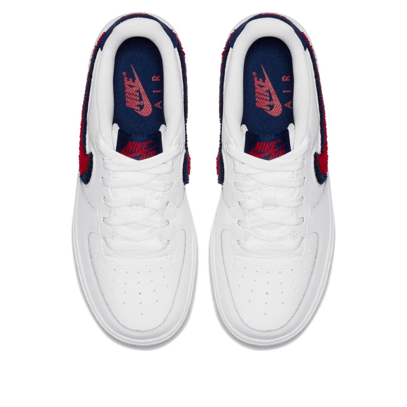 (GS) Nike Air Force 1 LV8 'Chenille Swoosh' AO3620-101