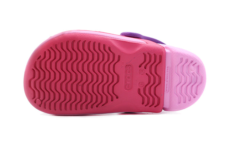 Kids Crocs Classic clog Sports sandals 'Red Pink Purple' 204991-66I