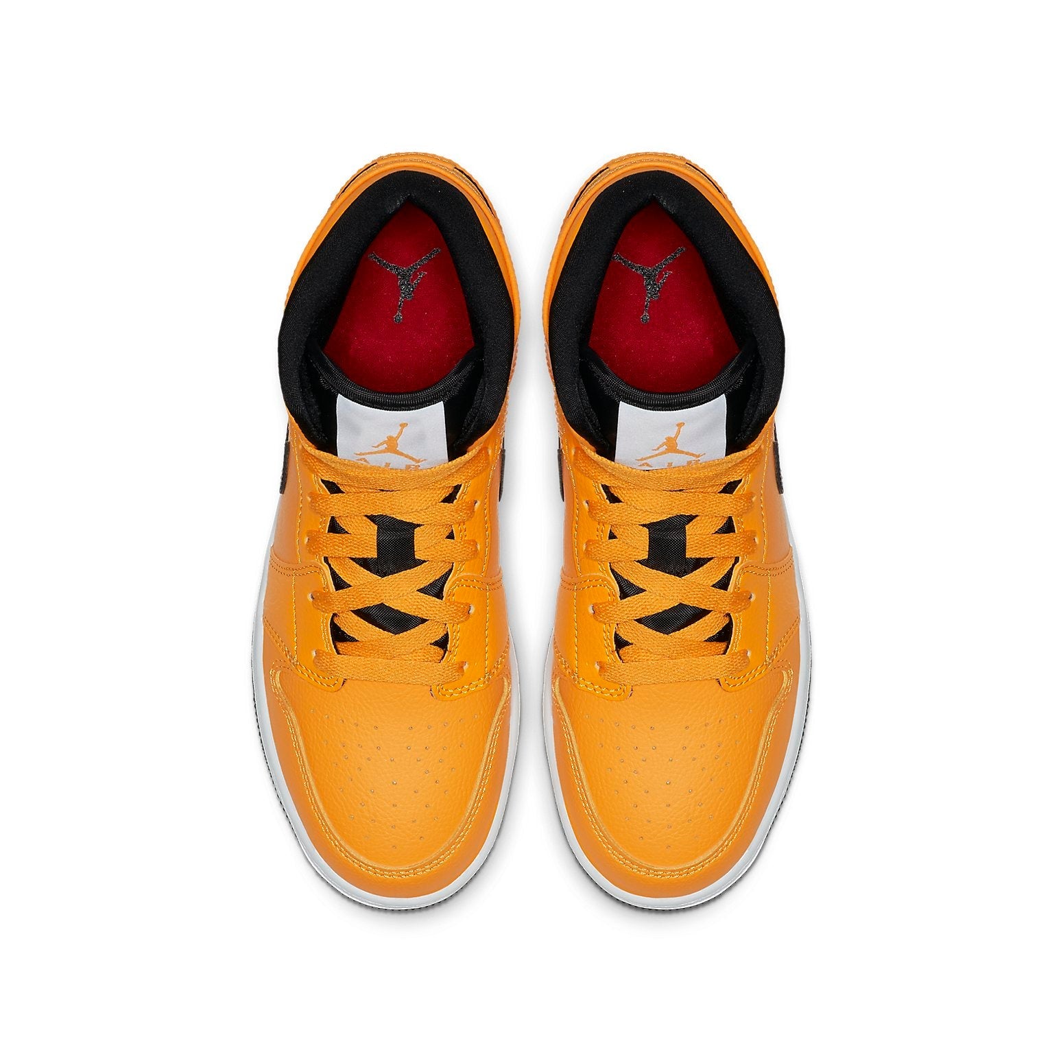 (GS) Air Jordan 1 Mid 'University Gold Black' 554725-700