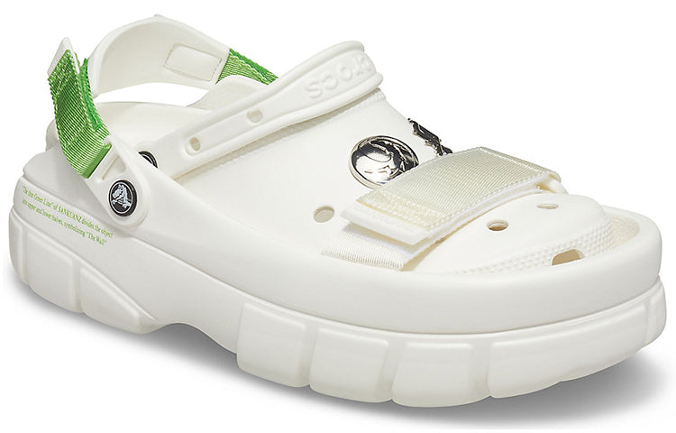 Crocs Sankuanz x Clog 'White Green' 206900-100