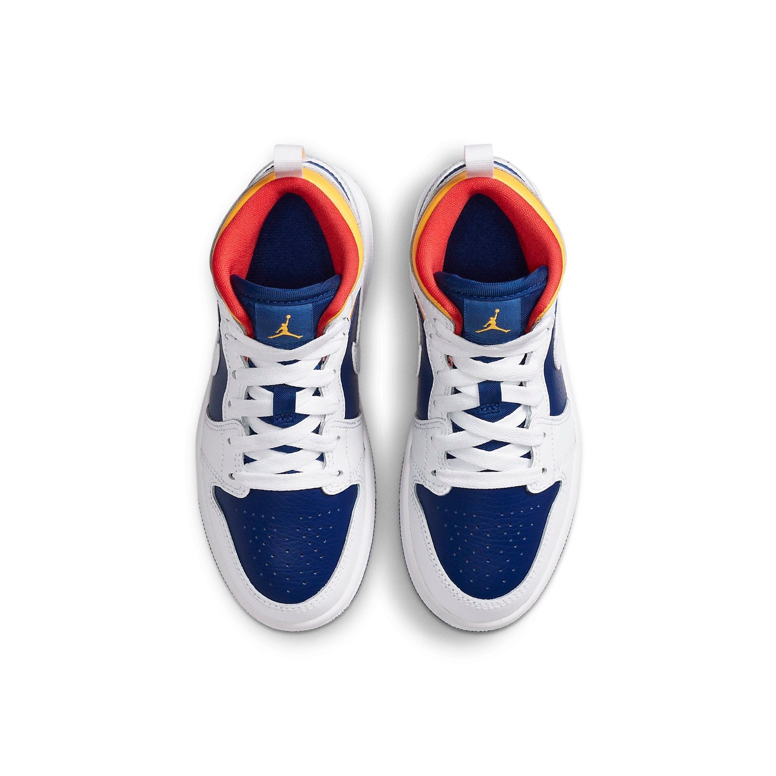 (PS) Air Jordan 1 Mid 'White Dark Blue' 640734-131