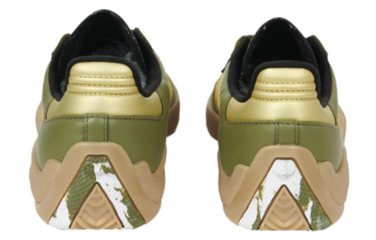 adidas x PALACE Samba Puig 'Focus Olive Metallic Gold' HQ6100