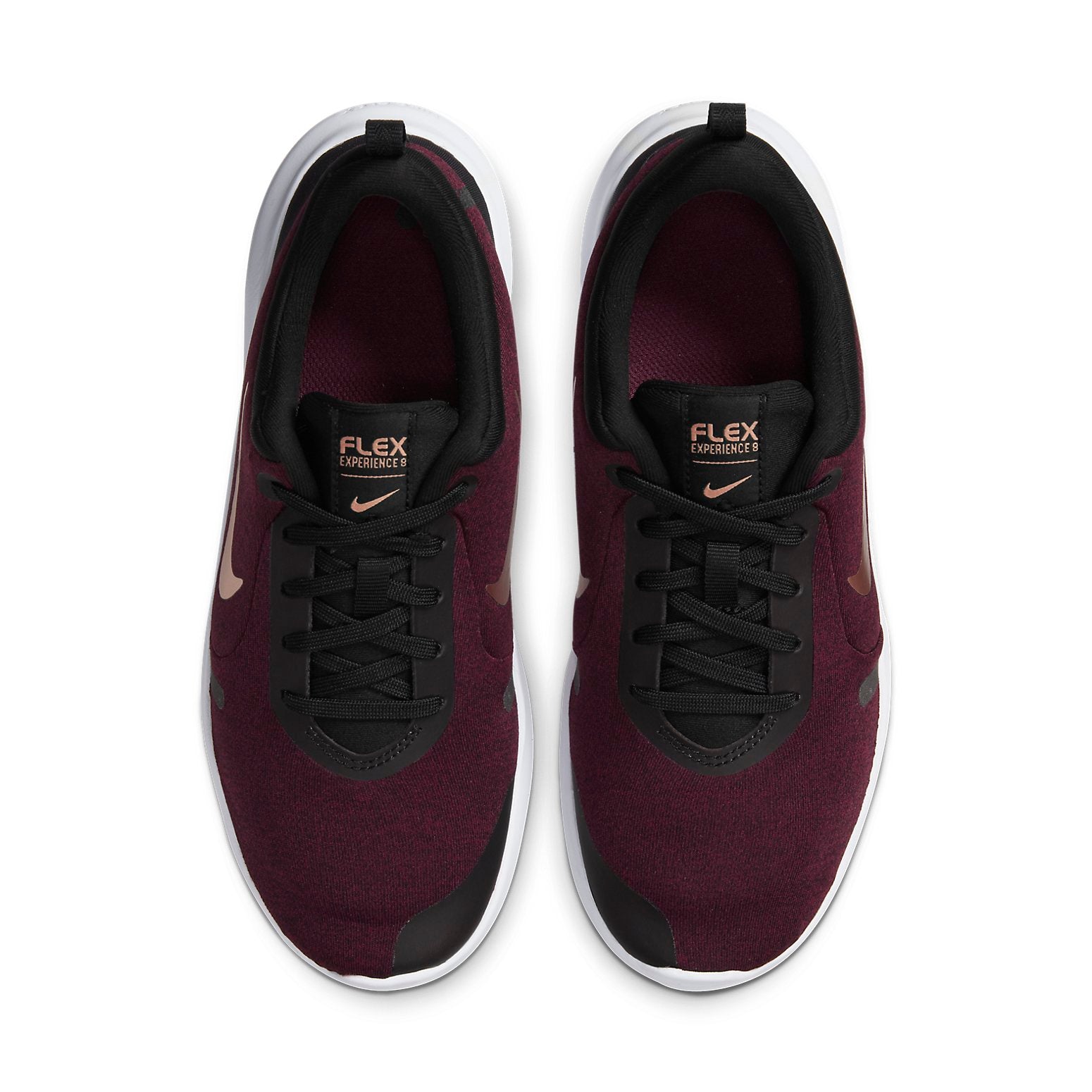 (WMNS) Nike Flex Experience RN 8 'Night Maroon Metallic Copper' AJ5908-005