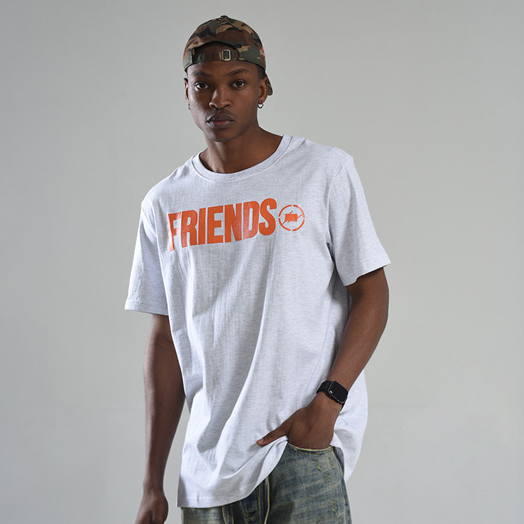 VLONE x Fragment Design Unisex V Grey/Orange VLTE17FW003