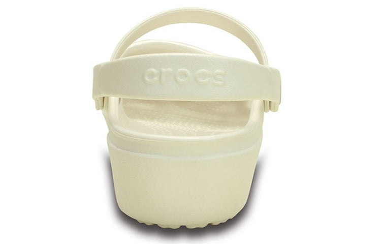 (WMNS) Crocs Classic Clog Beach White Sandals 202494-159