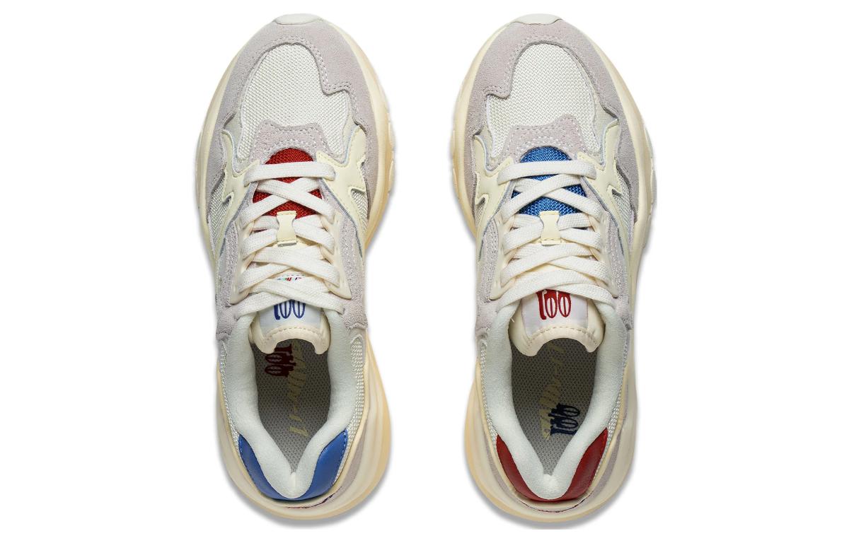 (WMNS) Li-Ning 001 Shanhai 'Cream White Grey' AZGT008-2