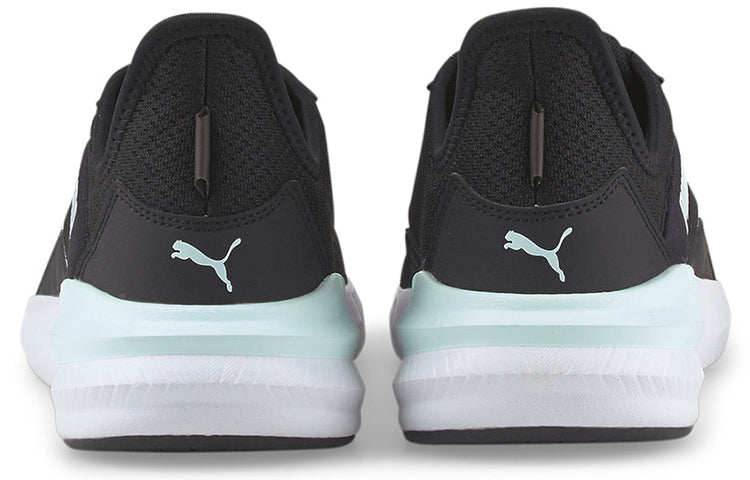 (WMNS) PUMA Platinum Shimmer 'Black White Blue' 195265-06