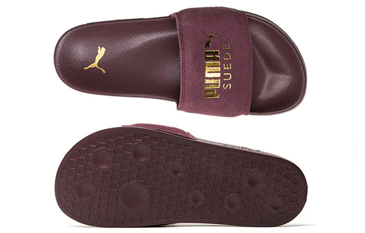 PUMA Leadcat Suede Slide 'Vineyard Wine' 365758-13