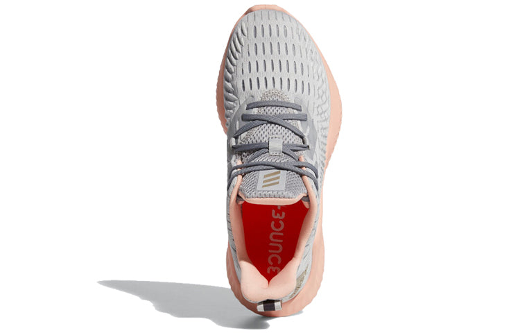 (WMNS) adidas Alphabounce+ Run 'Grey Pink' F33913