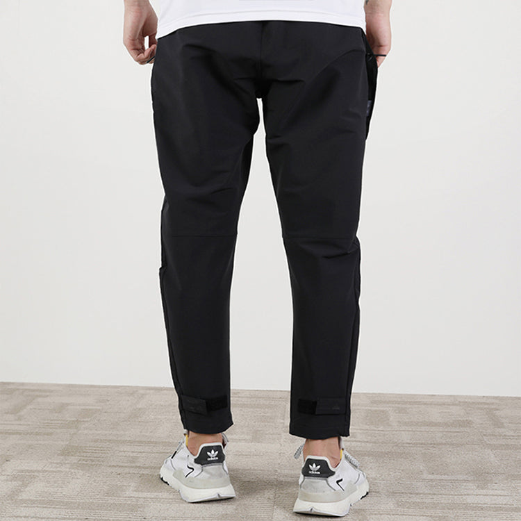 adidas Th Pnt Wv Flc Leisure Sports Training Wear Woven Trousers Men's Black GM4424