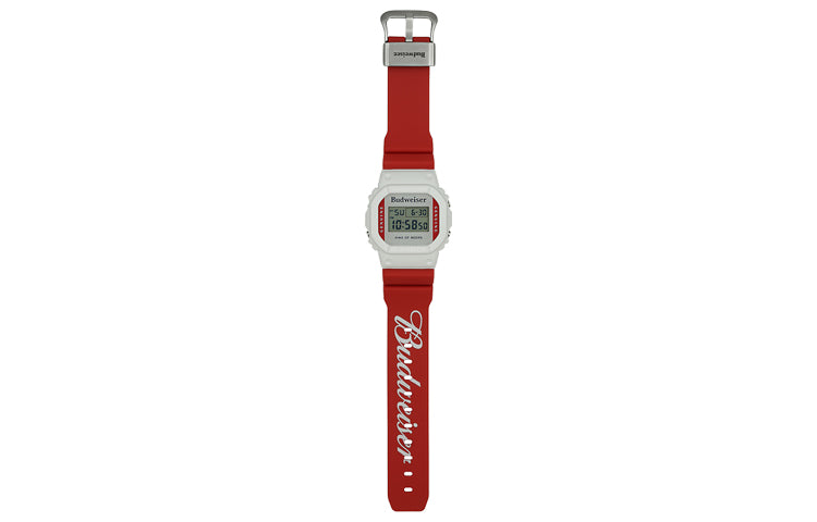CASIO G-Shock Square 'White Red' DW-5600-20
