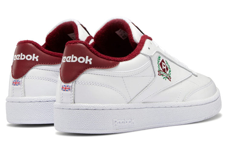 Reebok Club C 85 'Crest White Burgundy' H05810