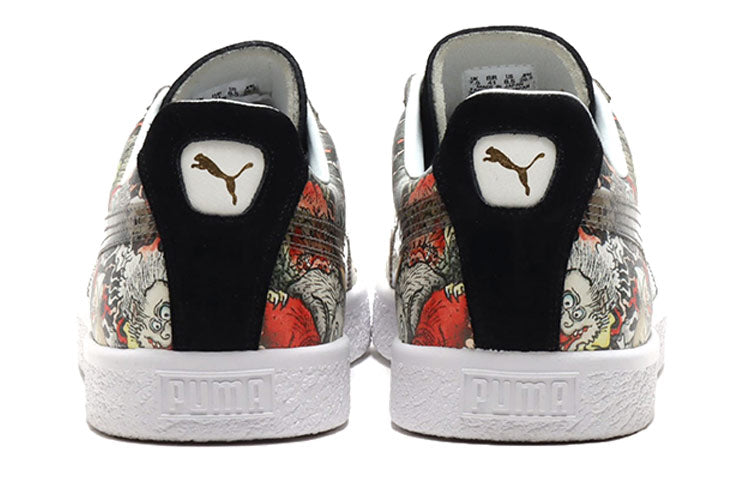 PUMA x atmos x Three Tides Tattoo Suede 'Black White' 381246-01