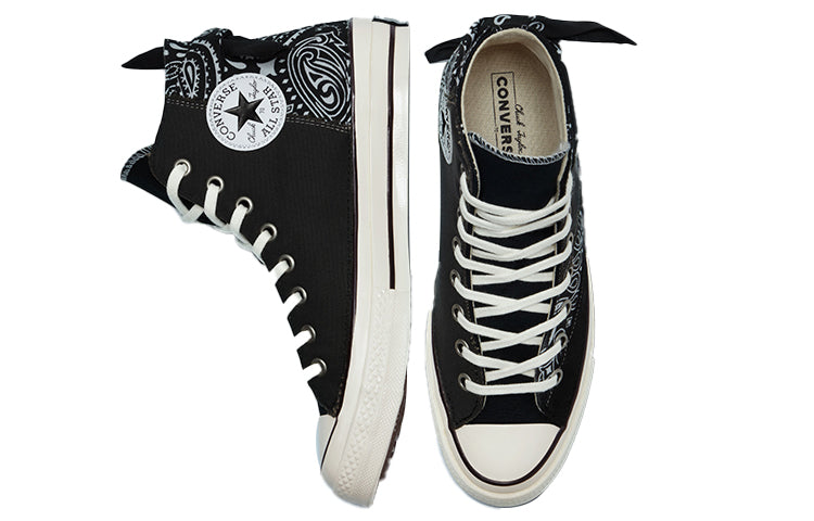 Converse Paisley Print Chuck Taylor All Star 1970s Sneakers Black/White 172906C