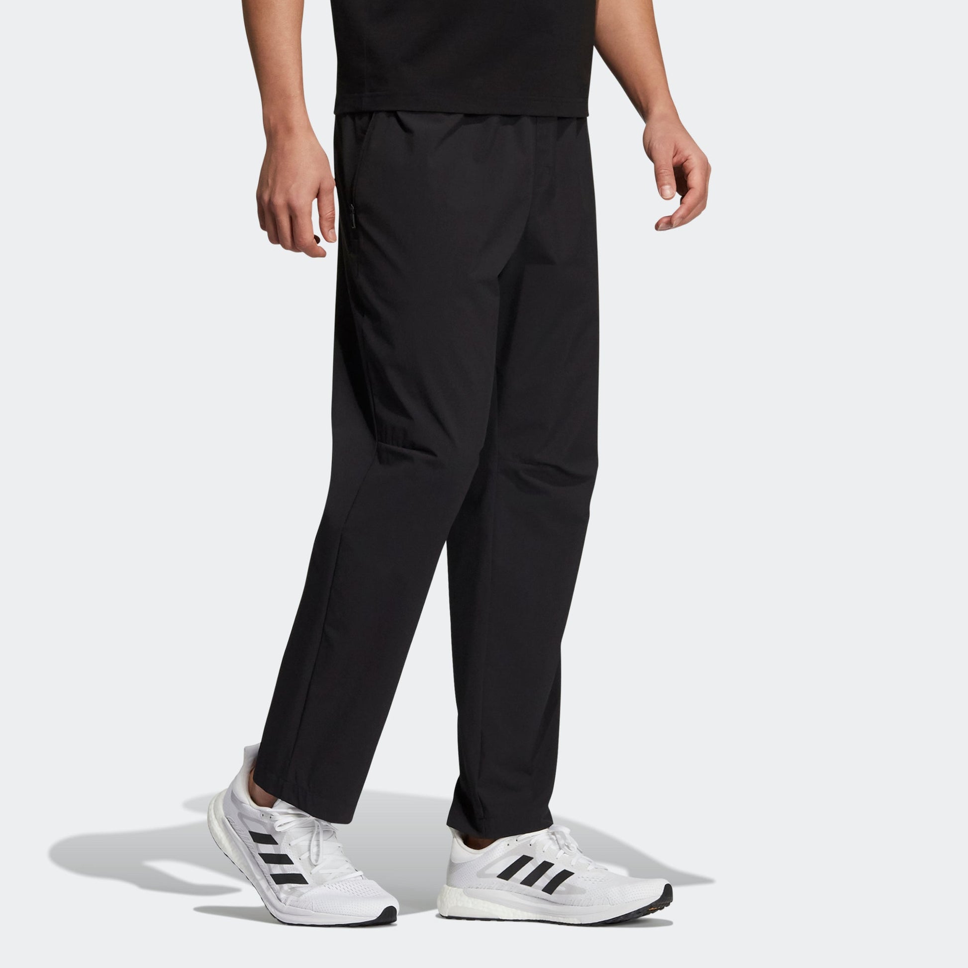 adidas Fi Wv Entry Pnt Casual Breathable Sports Long Pants Black H40216