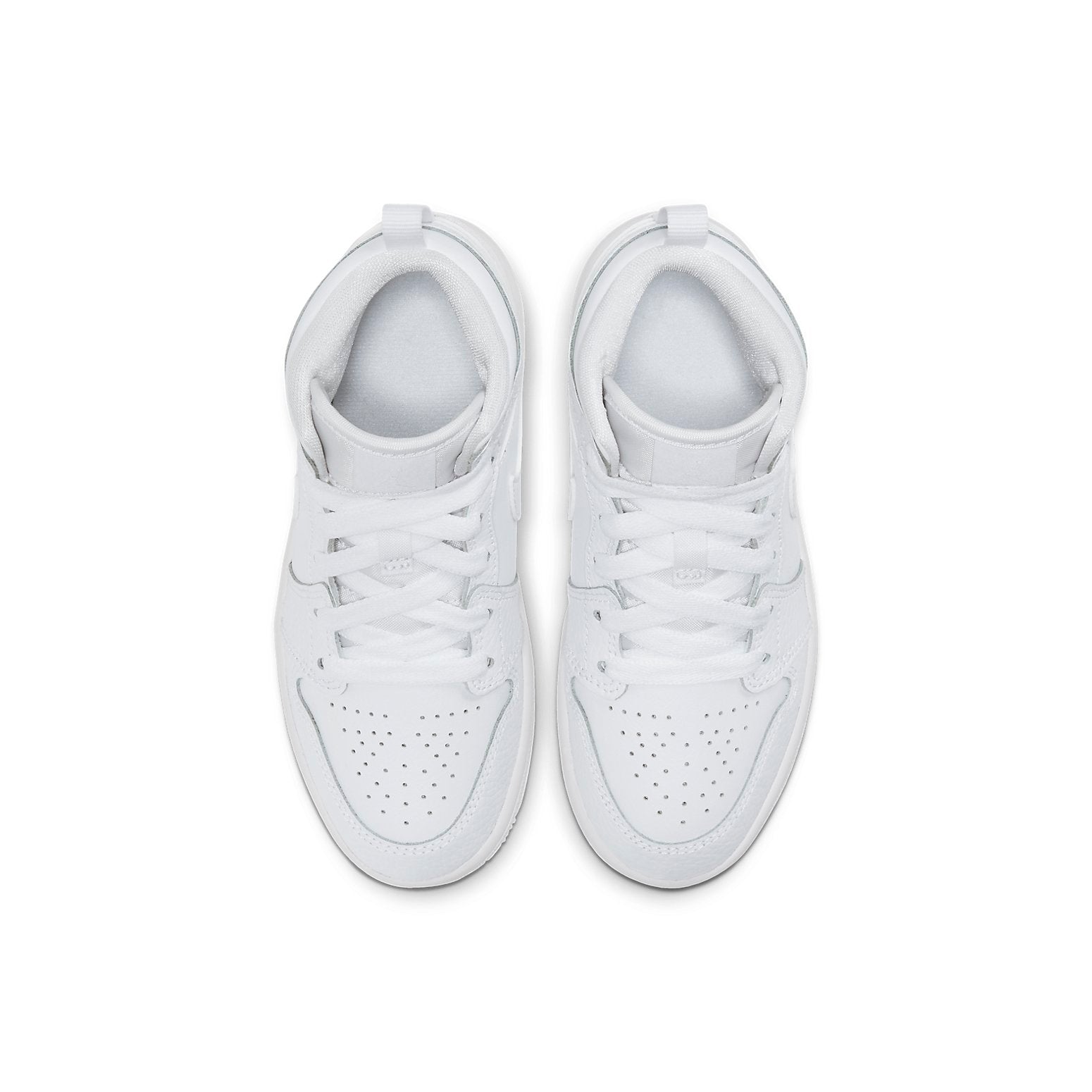 (PS) Air Jordan 1 Mid 'Triple White 2021' 640734-130