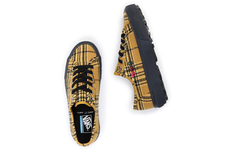 Vans Alex Knost x Lee-Ann Curren x Delridge SF 'Yellow Plaid' VN0A4BXHYLW