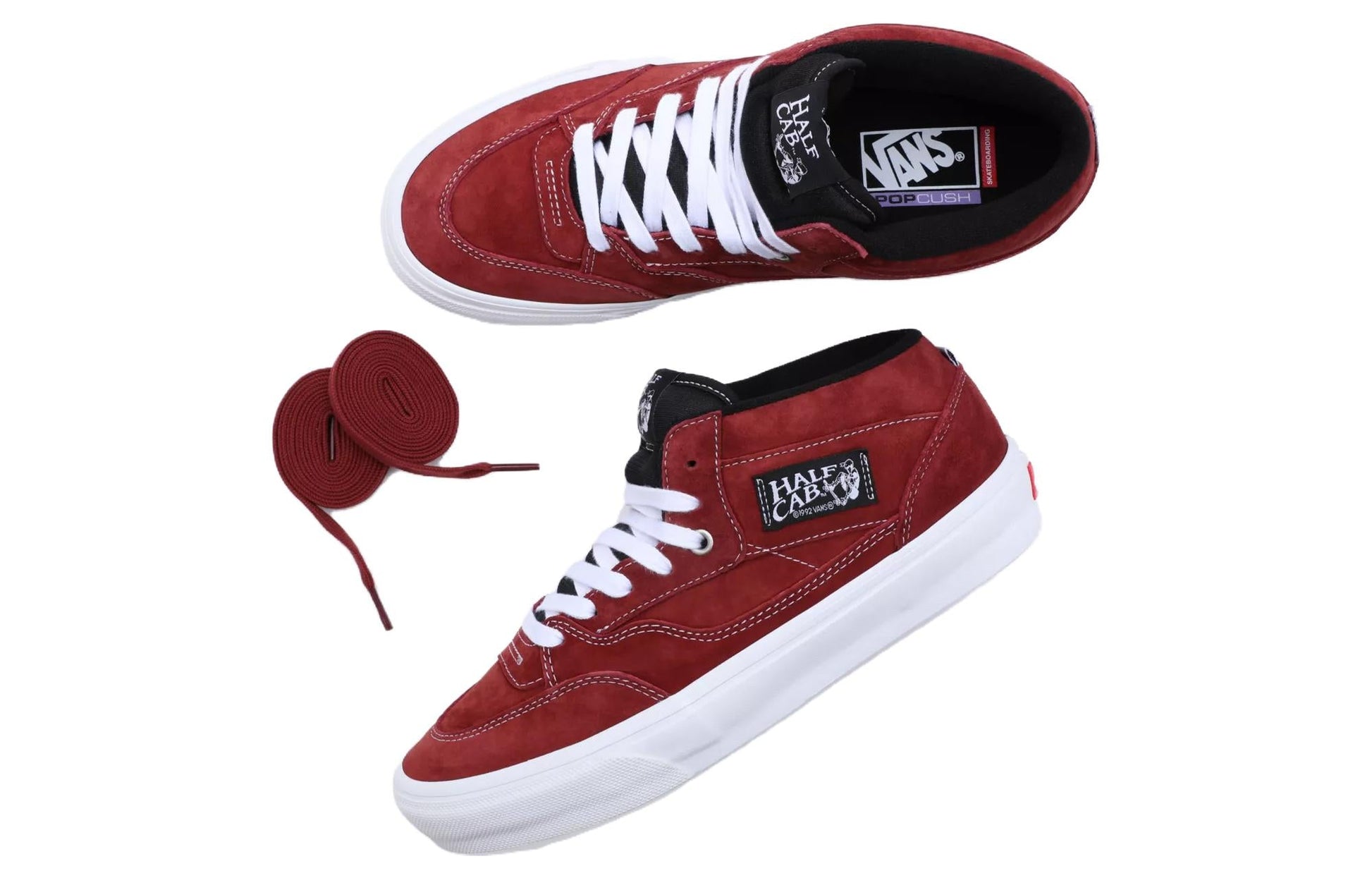 Vans Half Cab 'Pig Suede - Brick' VN0A5KYABRI