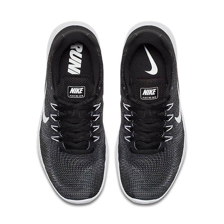 (WMNS) Nike FLEX 2018 RN 'Black White' AA7408-001