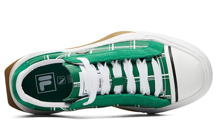 (WMNS) Fila Fusion Canvas Shoes 'Amazon Green' T12W115112FAM