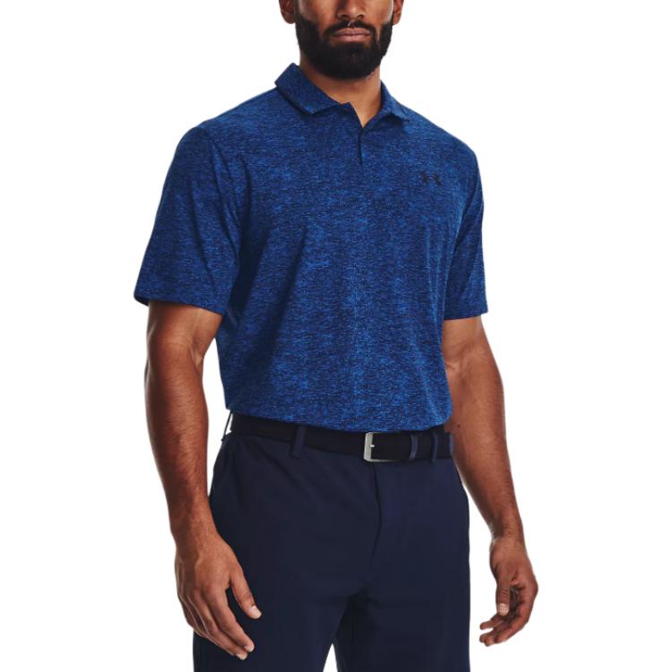 Under Armour Iso-Chill Golf Polo Shirt 'Midnight Blue' 1377364-471