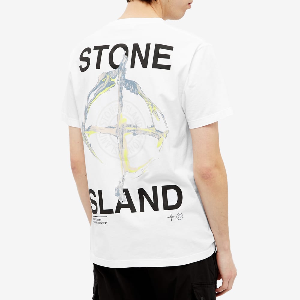 STONE ISLAND Marble Three T-shirt 'White' 74152NS85-V0001