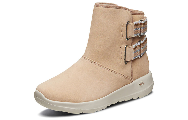 (WMNS) Skechers Casual Boots 'Brown' 16614-TAN