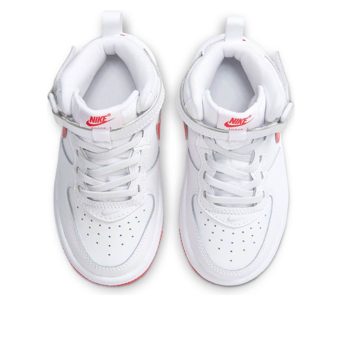 (PS) Nike Force 1 Mid EasyOn 'White Red' FJ1917-106