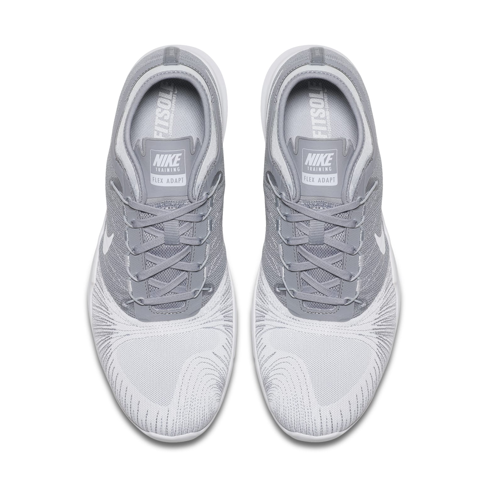 (WMNS) Nike Flex Adapt TR 'Pure Platinum Black White Volt' 831579-002