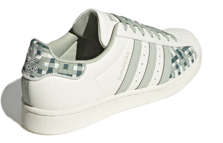 (WMNS) adidas originals Superstar 'White Green' GY4156