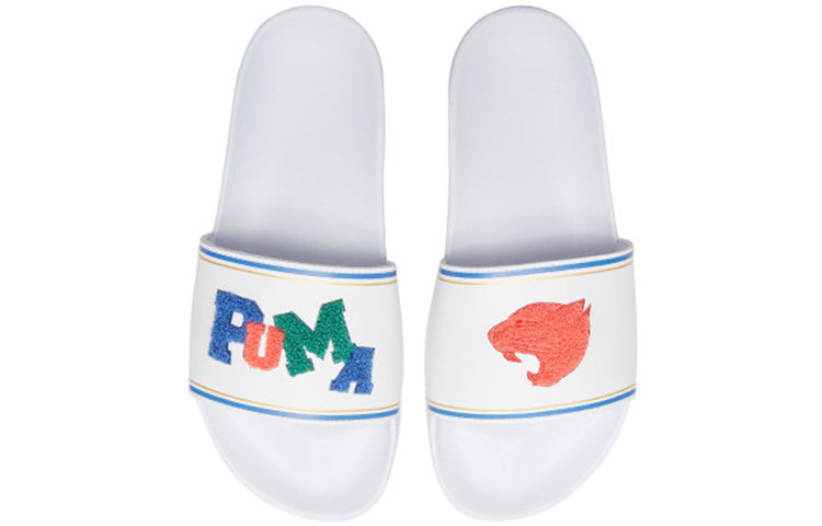 PUMA Leadcat FTR Slide 'Badges - White' 372622-02
