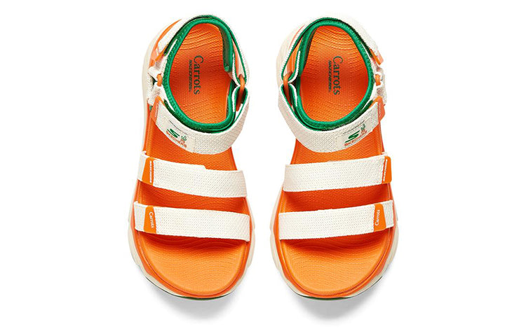 (WMNS) Skechers Max Cushioning 'White Orange Green' 896132-OWGN