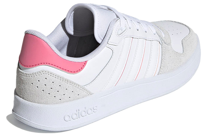 (WMNS) adidas Breaknet Plus 'White Gray Pink' GZ8068
