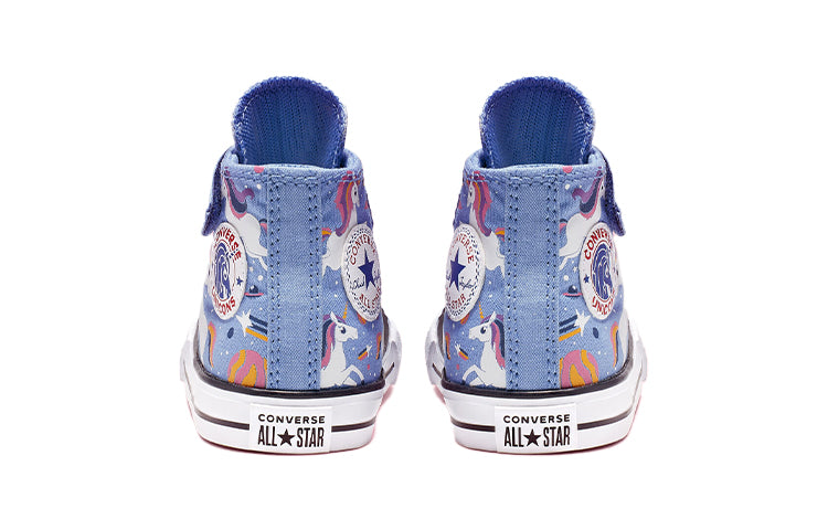 (TD) Converse Chuck Taylor All Star High Hook and Loop 'Unicons' 765473C