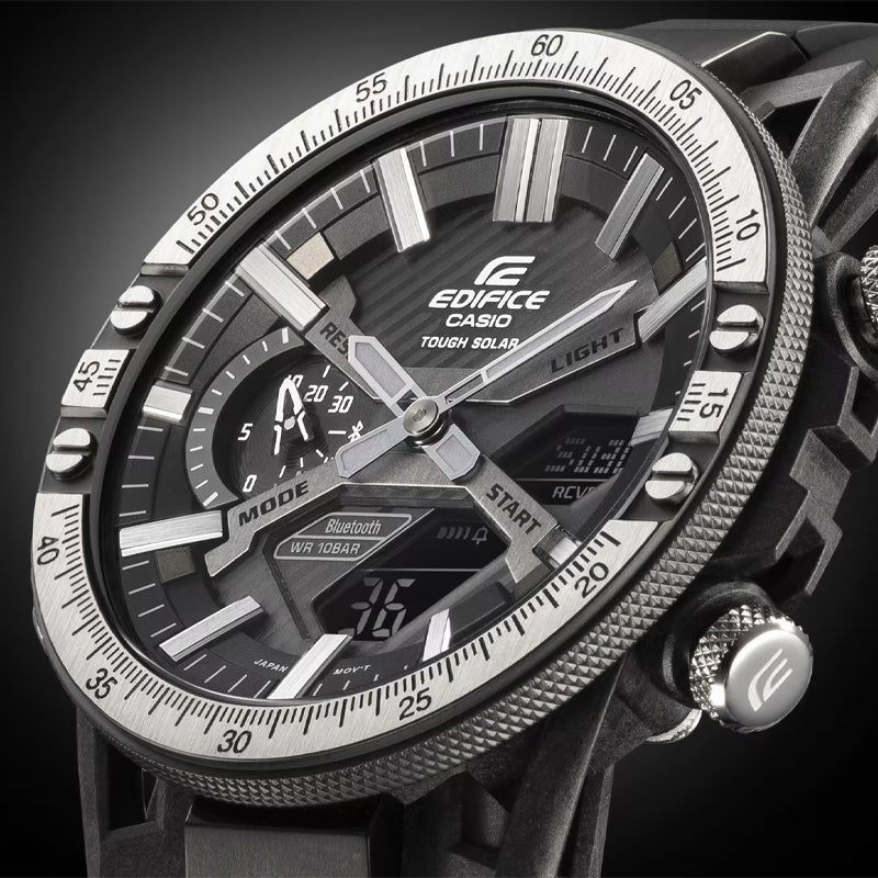 CASIO Digital-Analog 'Black Silver' ECB-2000TP-1A