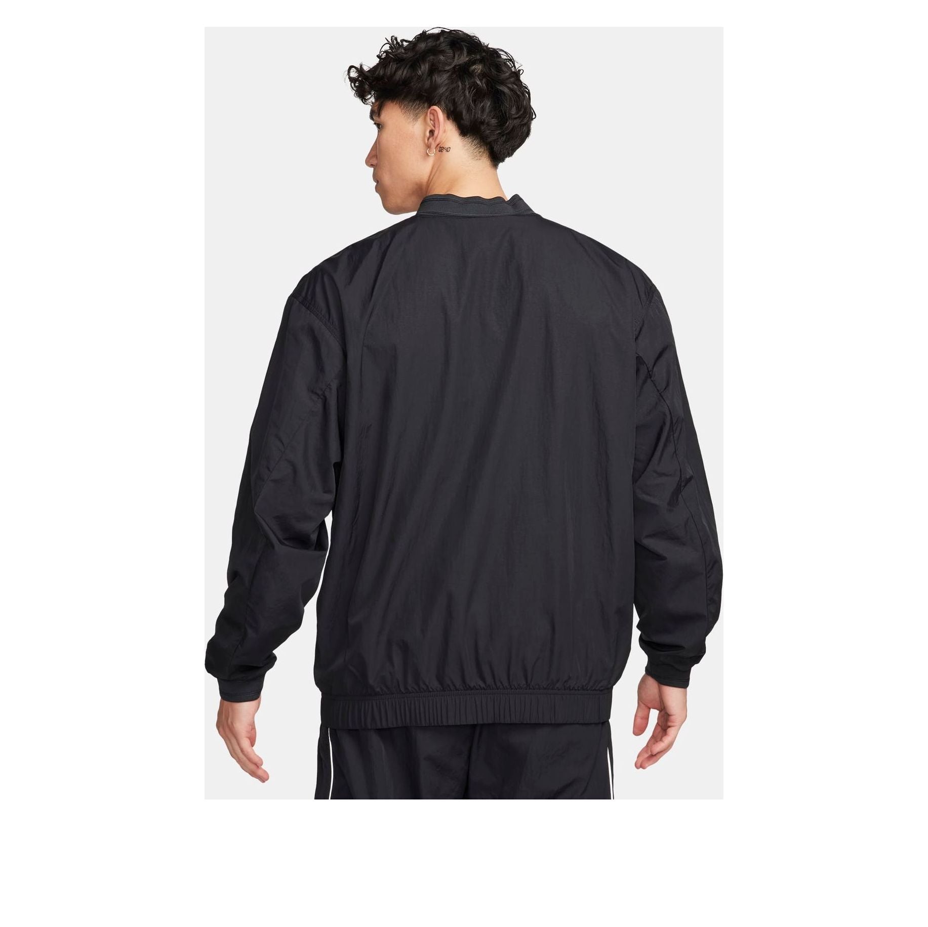 Nike Solo Swoosh Windshirt 'Black' FQ1639-010