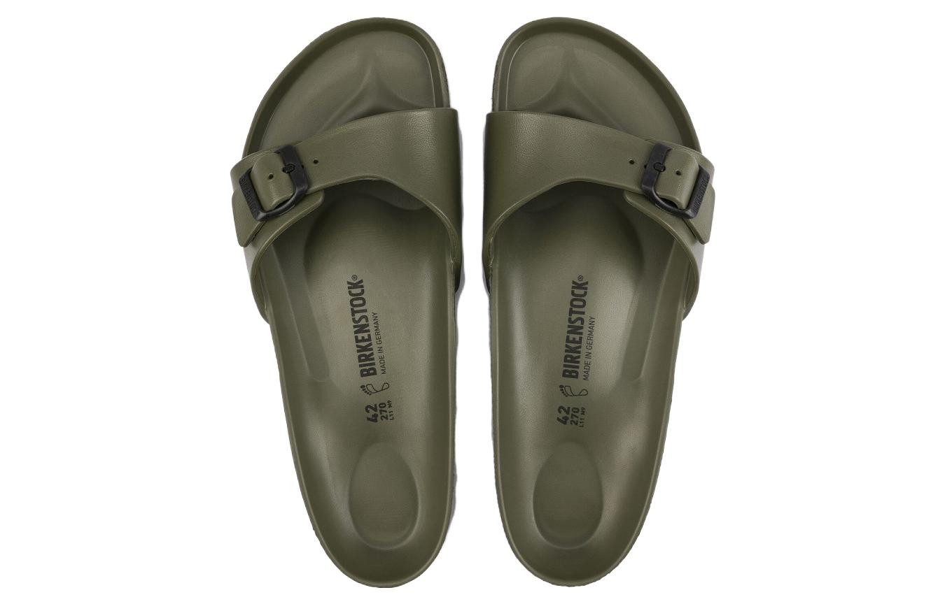 Birkenstock Madrid Essentials EVA Narrow Fit Sandals 'Olive Green' 0128251